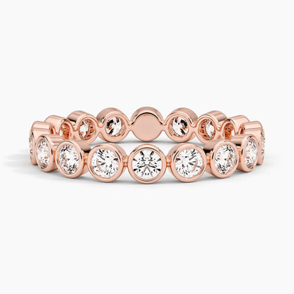 Bezel Round Eternity Diamond Ring (1 ct. tw.)
