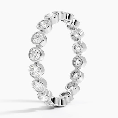 Bezel Round Eternity Lab Diamond Ring (1 ct. tw.)