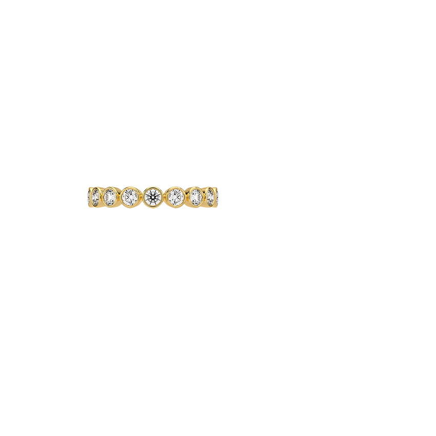 Bezel Round Eternity Diamond Ring (1 ct. tw.)