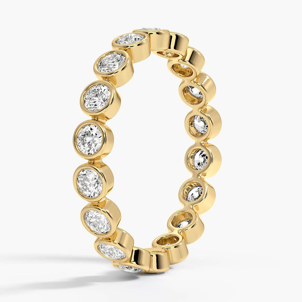 Bezel Round Eternity Diamond Ring (1 ct. tw.)