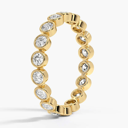 Bezel Round Eternity Lab Diamond Ring (1/2 ct. tw.)