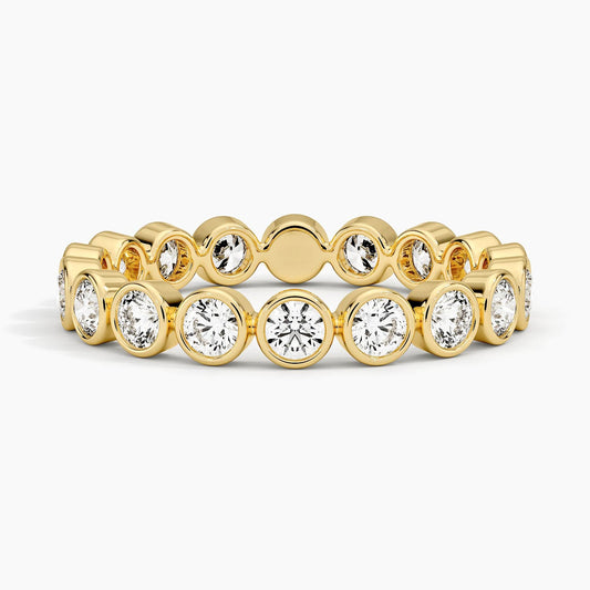 Bezel Round Eternity Lab Diamond Ring (1 ct. tw.)