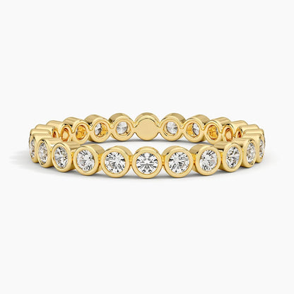 Bezel Round Eternity Diamond Ring (1/2 ct. tw.)