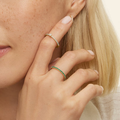 Luxe Ballad Emerald Ring