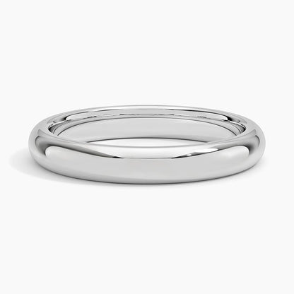 Fairmined Comfort Fit 3mm Wedding Ring