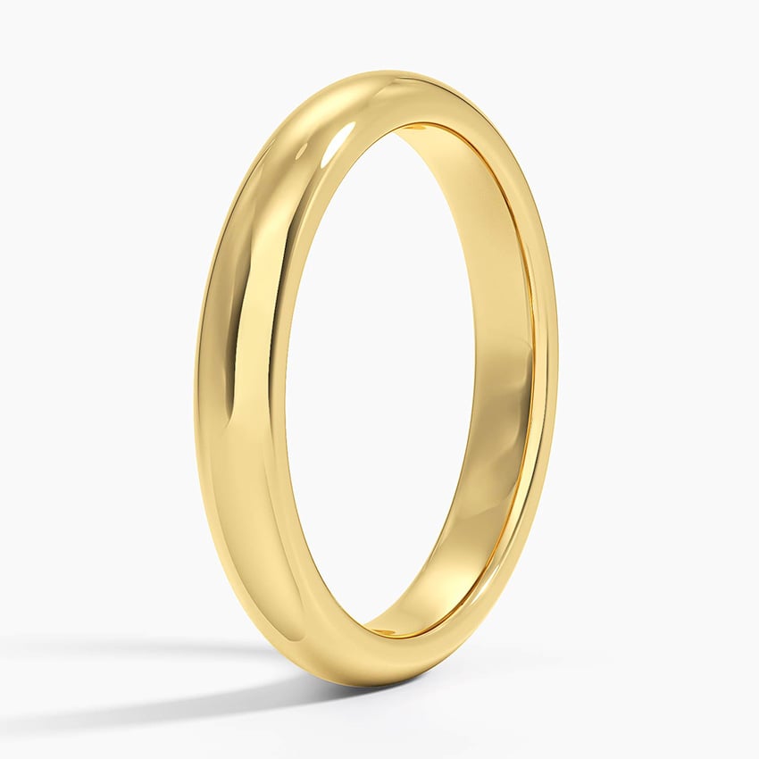 Fairmined Comfort Fit 3mm Wedding Ring