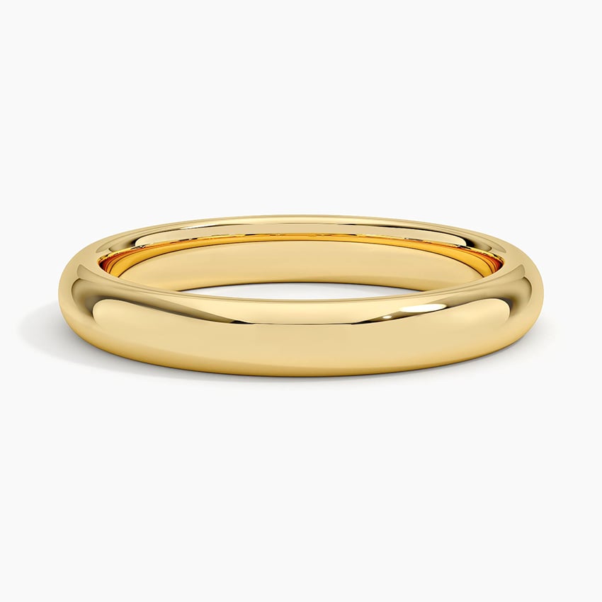 Fairmined Comfort Fit 3mm Wedding Ring