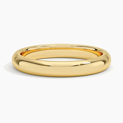 Fairmined Comfort Fit 3mm Wedding Ring