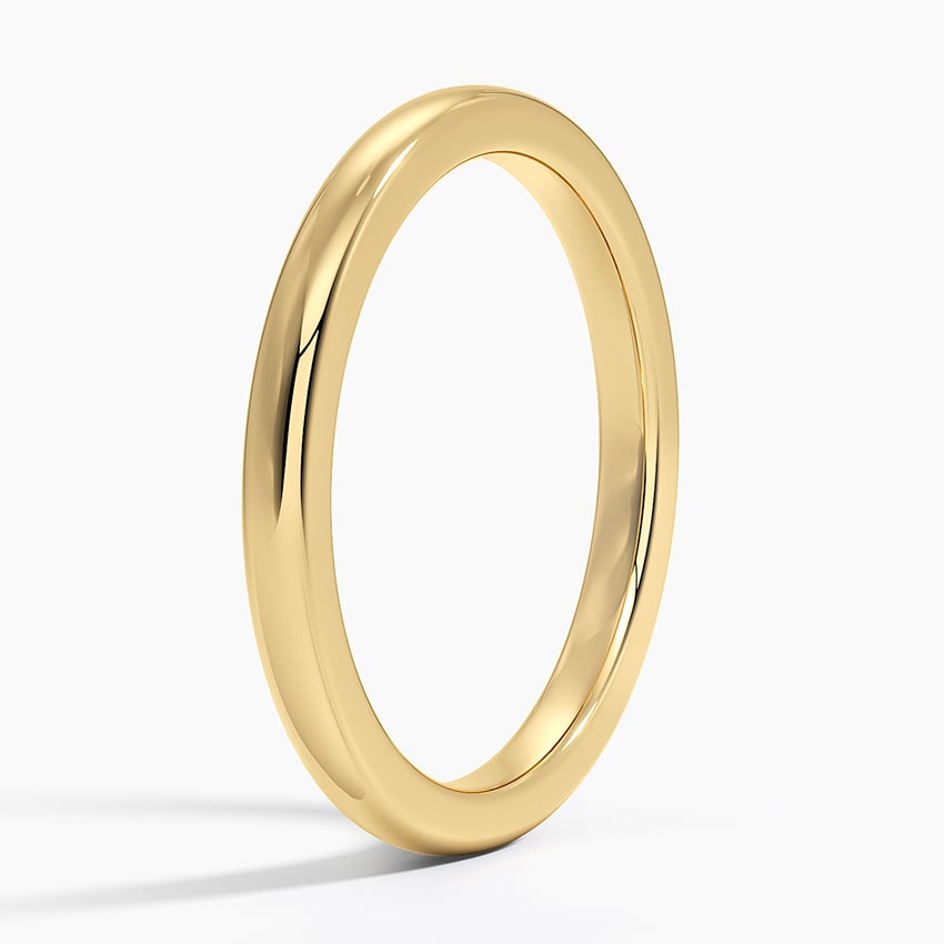 Fairmined Comfort Fit 2mm Wedding Ring