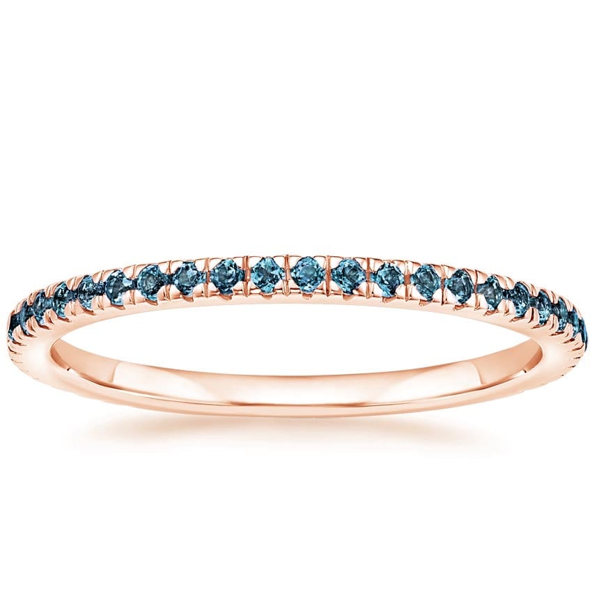Luxe Ballad London Blue Topaz Ring