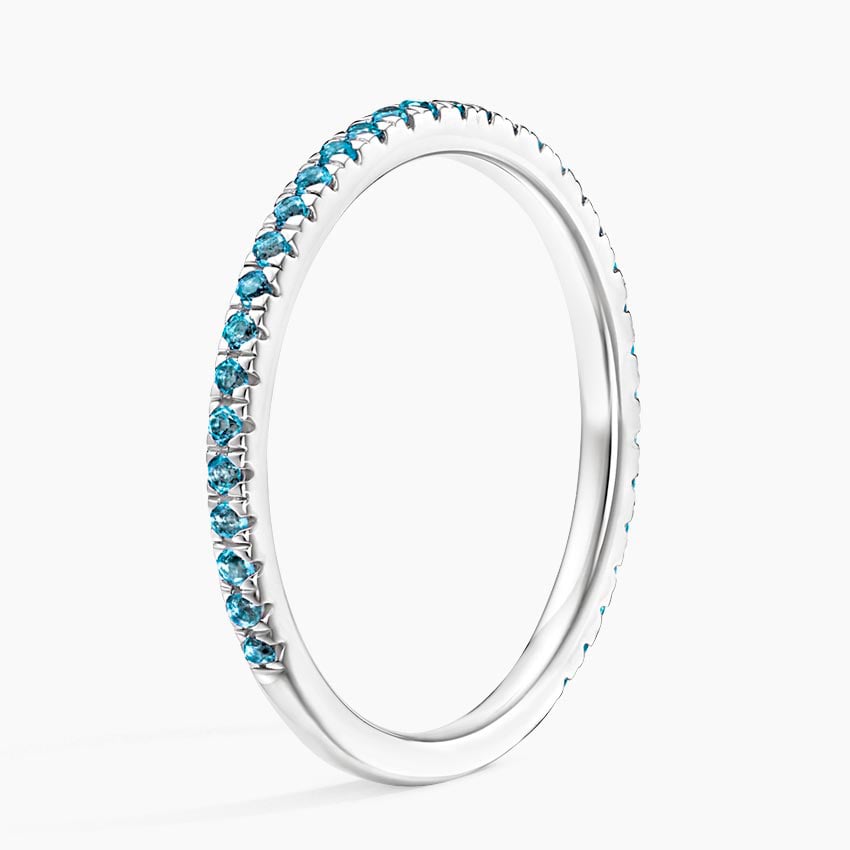 Luxe Ballad London Blue Topaz Ring
