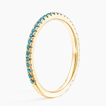Luxe Ballad London Blue Topaz Ring