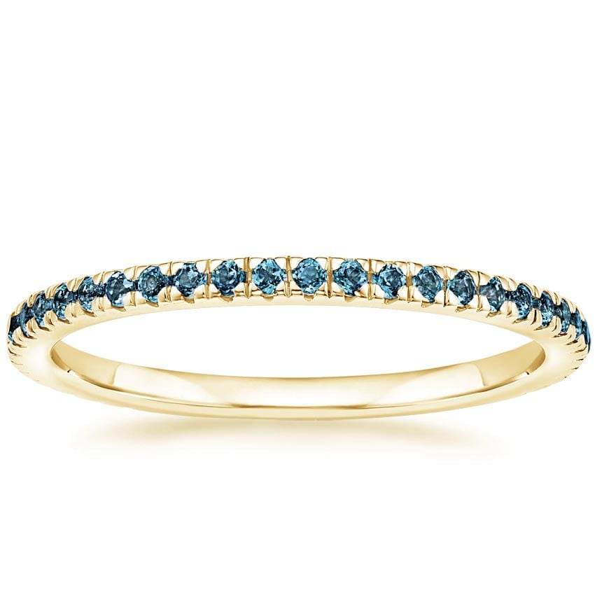 Luxe Ballad London Blue Topaz Ring