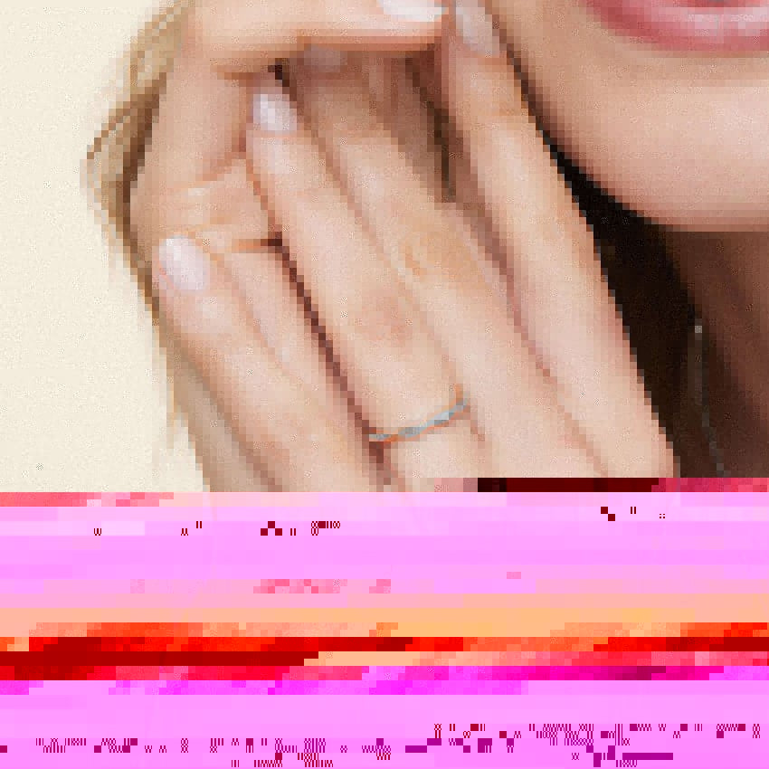 Petite Twisted Vine Diamond Ring (1/8 ct. tw.)