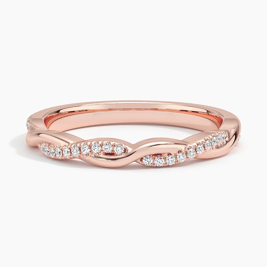 Petite Luxe Twisted Vine Lab Diamond Ring (1/4 ct. tw.)