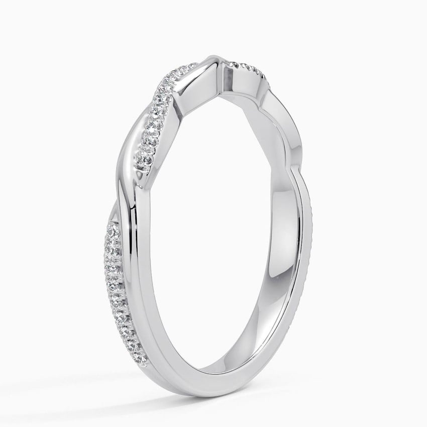 Petite Luxe Twisted Vine Lab Diamond Ring (1/4 ct. tw.)