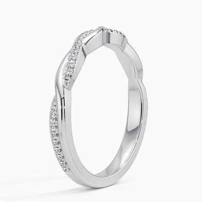 Petite Luxe Twisted Vine Lab Diamond Ring (1/4 ct. tw.)