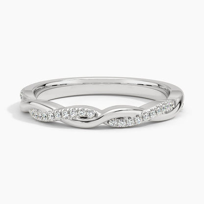 Petite Luxe Twisted Vine Lab Diamond Ring (1/4 ct. tw.)