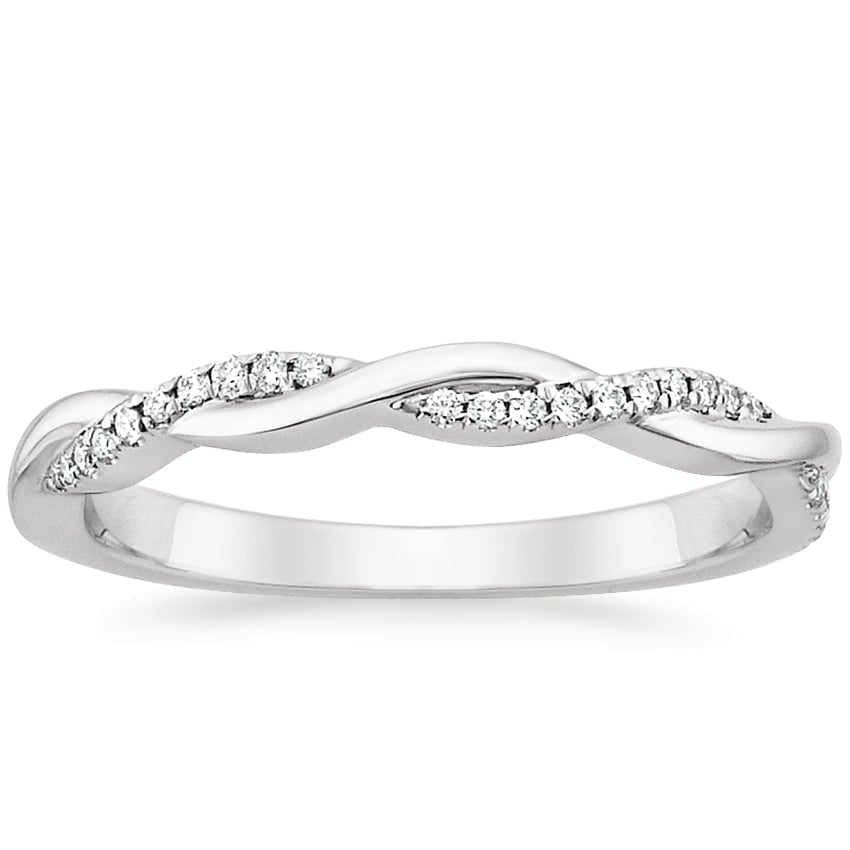 Petite Twisted Vine Diamond Ring (1/8 ct. tw.)
