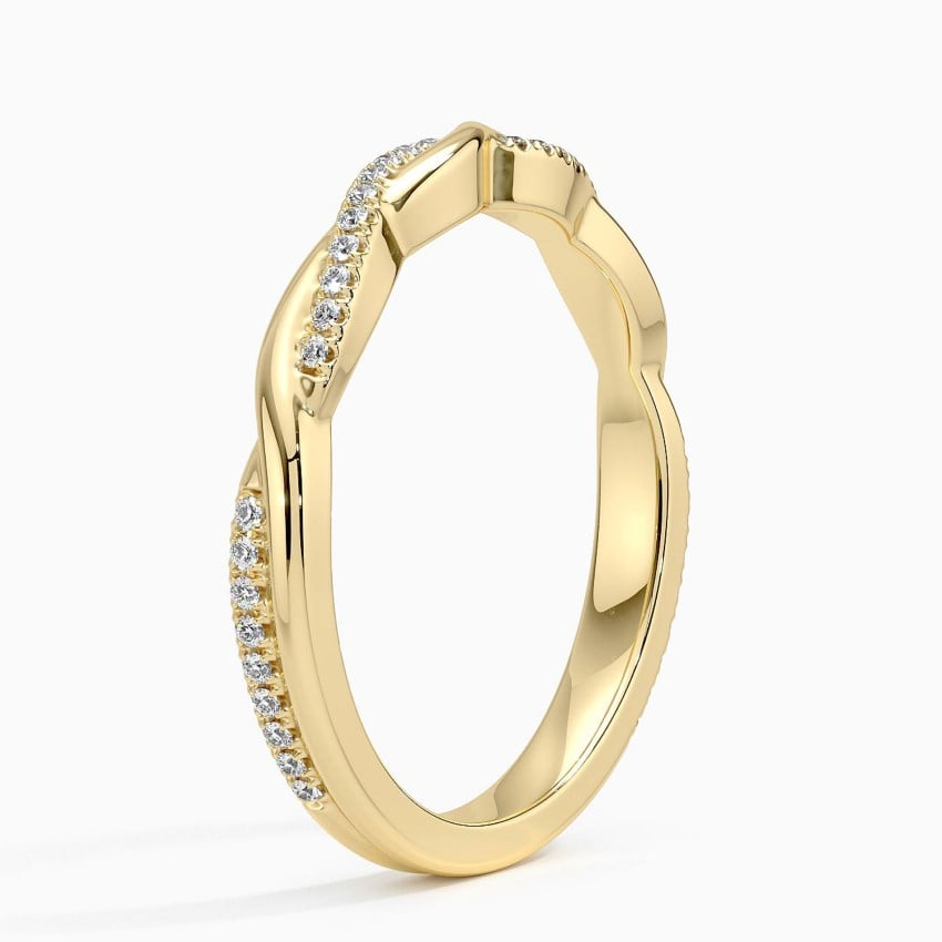 Petite Luxe Twisted Vine Lab Diamond Ring (1/4 ct. tw.)