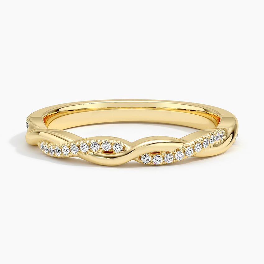 Petite Luxe Twisted Vine Lab Diamond Ring (1/4 ct. tw.)