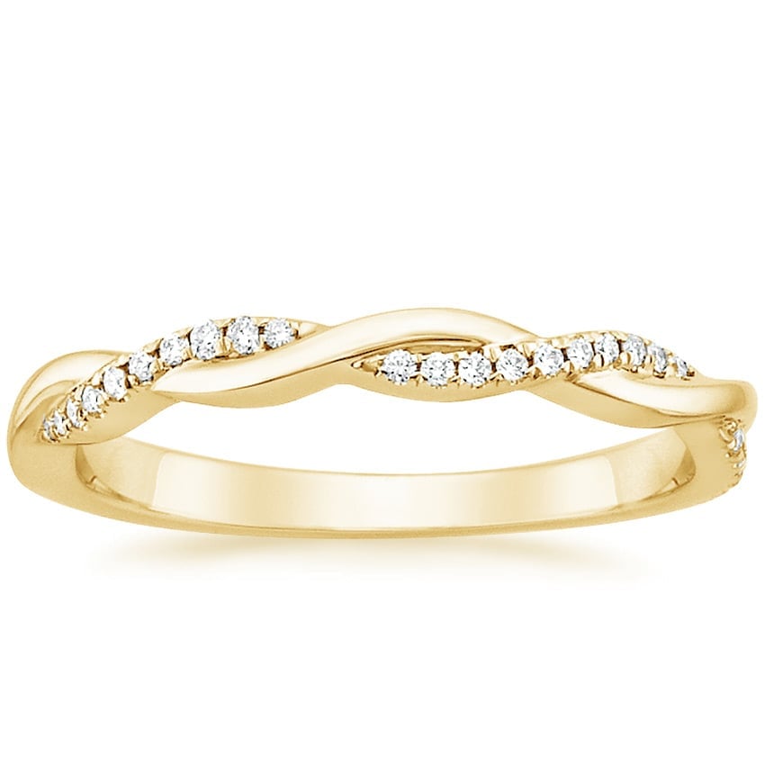 Petite Twisted Vine Lab Diamond Ring (1/8 ct. tw.)