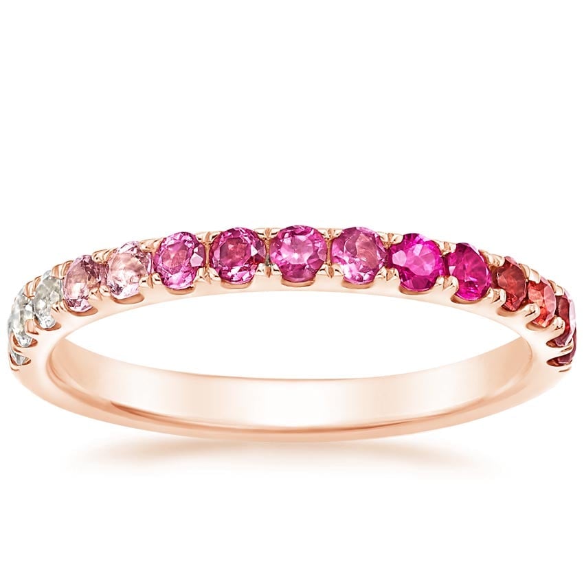 Burgundy Ombre Ring