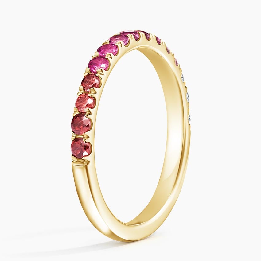 Burgundy Ombre Ring