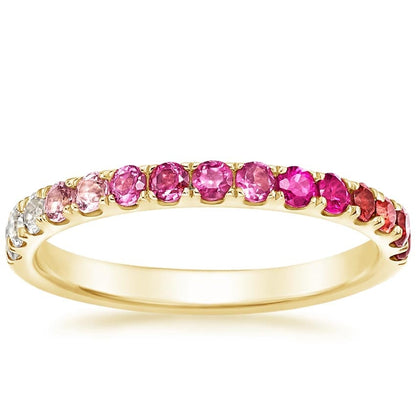 Burgundy Ombre Ring