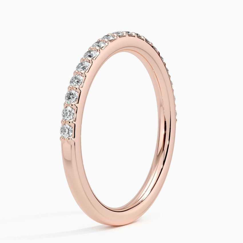 Petite Shared Prong Half Coverage Diamond Ring (1/4 ct. tw.)