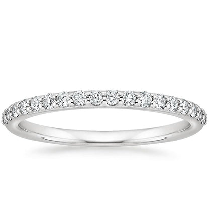 Petite Shared Prong Half Coverage Diamond Ring (1/4 ct. tw.)