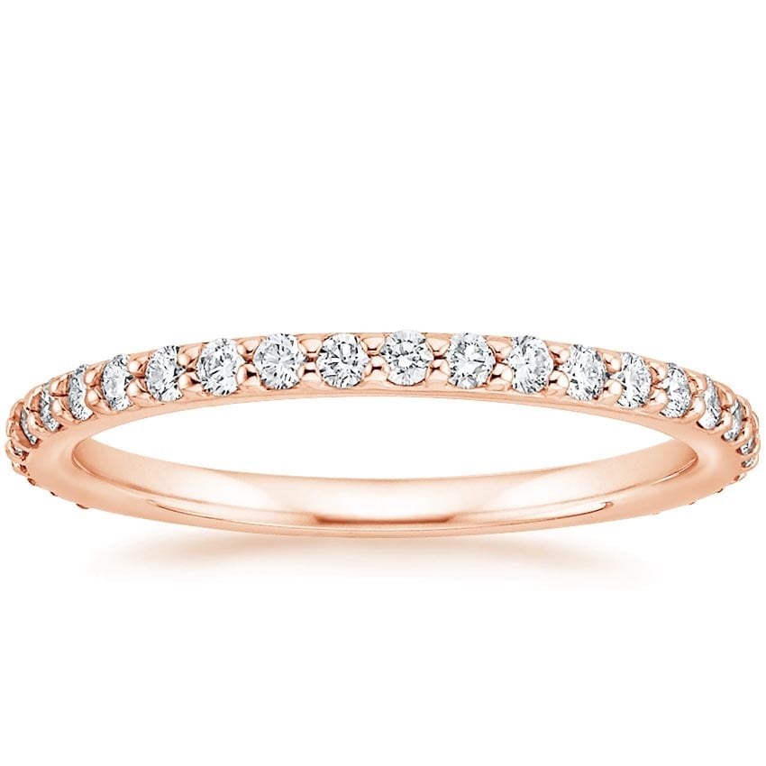 Petite Shared Prong Three-Quarter Coverage Lab Diamond Ring (3/8 ct. tw.)