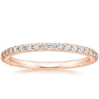 Petite Shared Prong Three-Quarter Coverage Lab Diamond Ring (3/8 ct. tw.)
