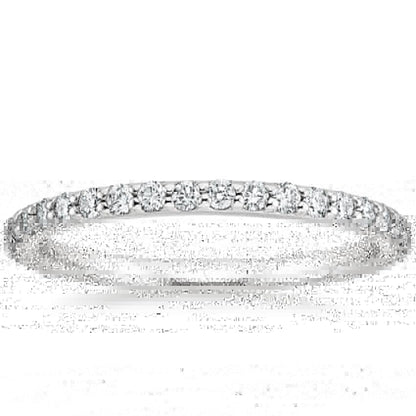 Petite Shared Prong Eternity Lab Diamond Ring (1/2 ct. tw.)