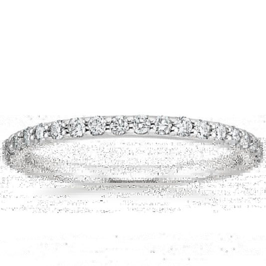 Petite Shared Prong Eternity Lab Diamond Ring (1/2 ct. tw.)