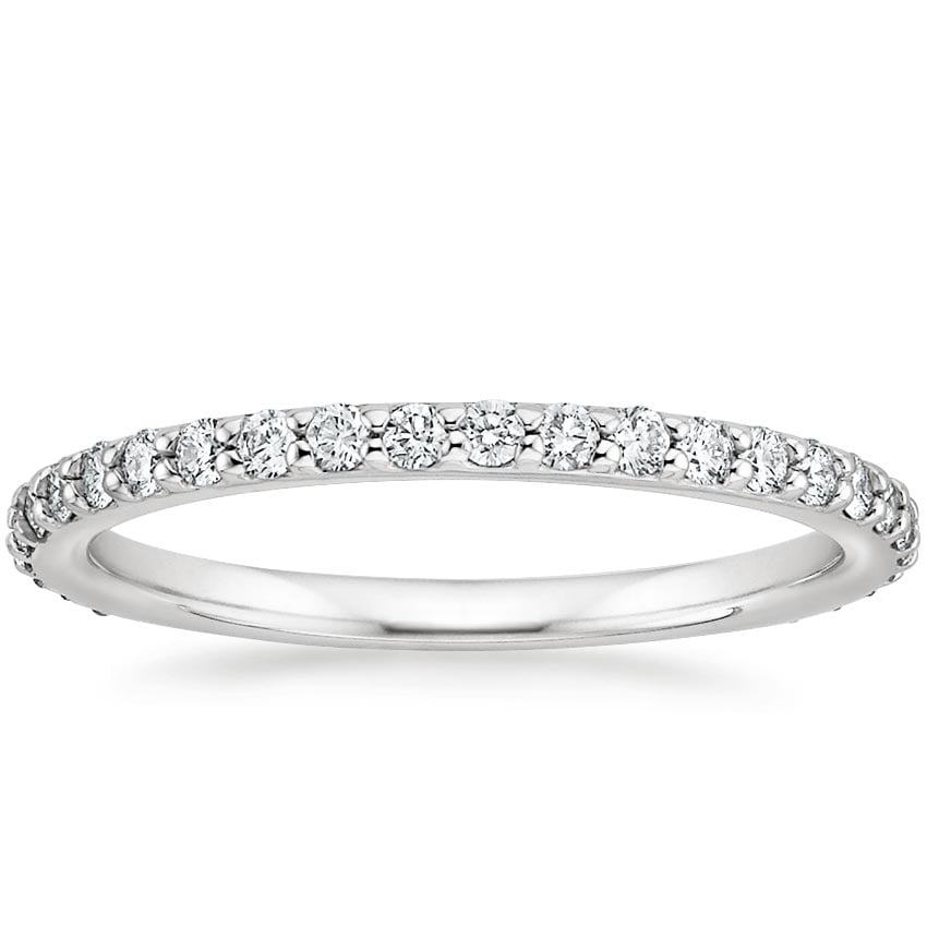 Petite Shared Prong Three-Quarter Coverage Lab Diamond Ring (3/8 ct. tw.)