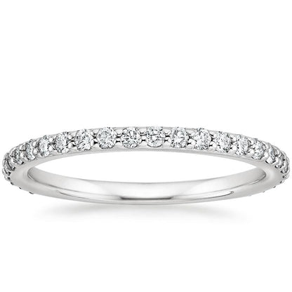 Petite Shared Prong Three-Quarter Coverage Lab Diamond Ring (3/8 ct. tw.)