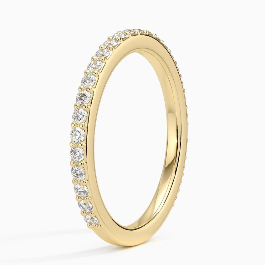 Petite Shared Prong Three-Quarter Coverage Diamond Ring (3/8 ct. tw.)