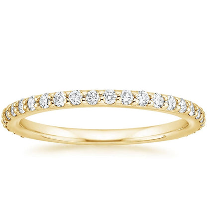 Petite Shared Prong Three-Quarter Coverage Diamond Ring (3/8 ct. tw.)