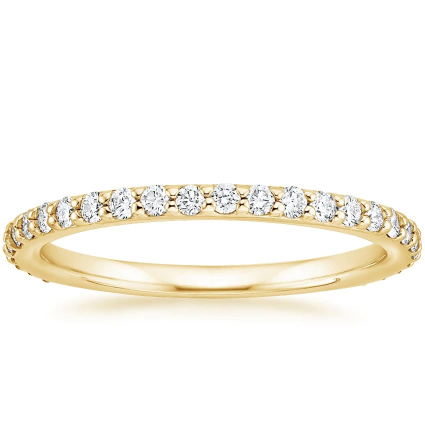 Petite Shared Prong Three-Quarter Coverage Lab Diamond Ring (3/8 ct. tw.)