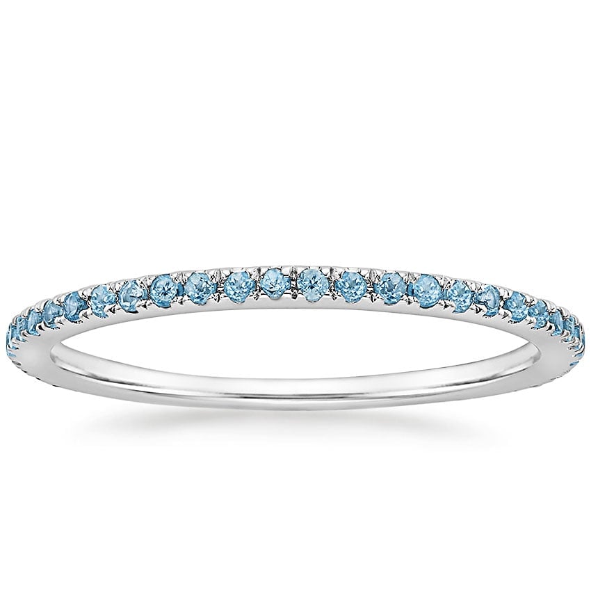 Luxe Ballad Swiss Blue Topaz Ring