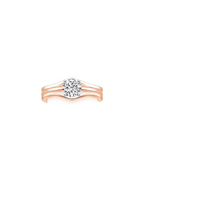 Chevron Nested Ring Stack