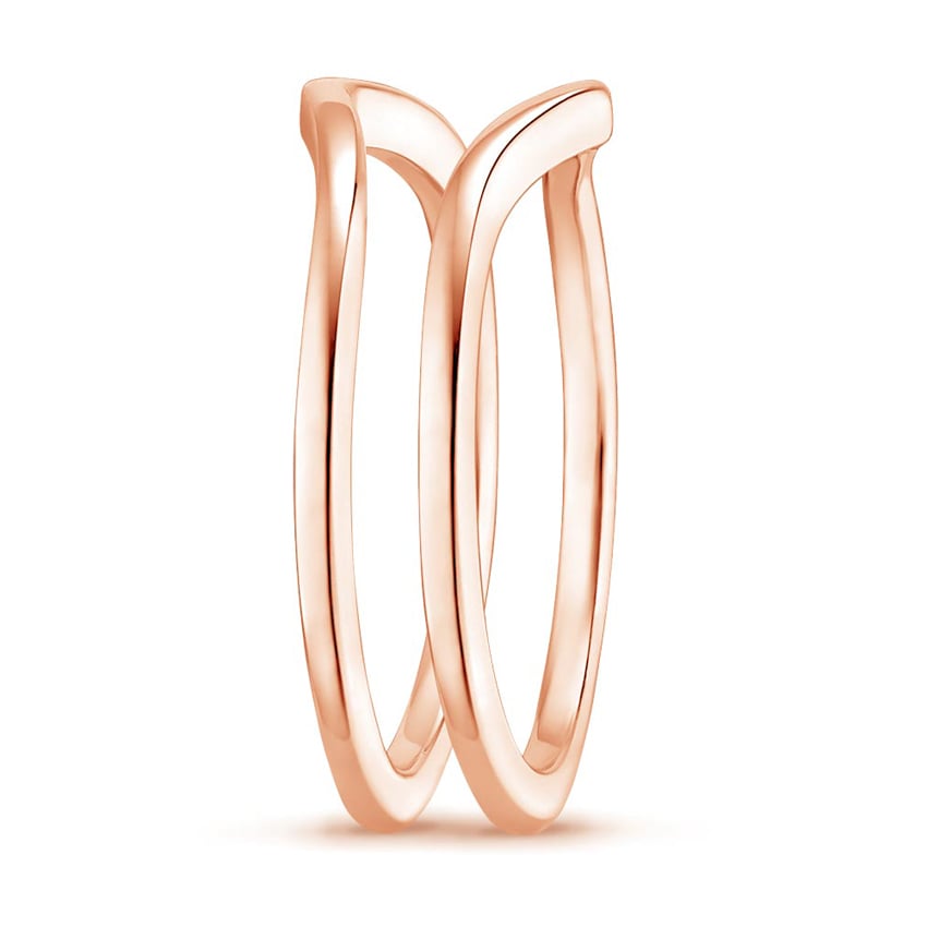 Chevron Nested Ring Stack