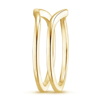 Chevron Nested Ring Stack