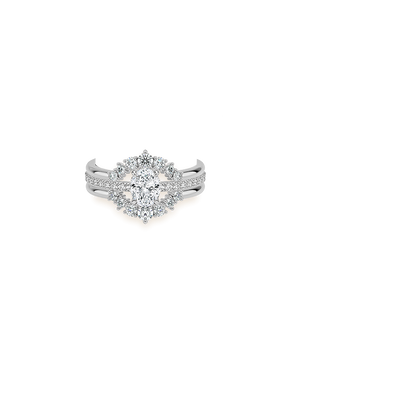 Aria Nested Contoured Diamond Ring Stack (1/3 ct. tw.)