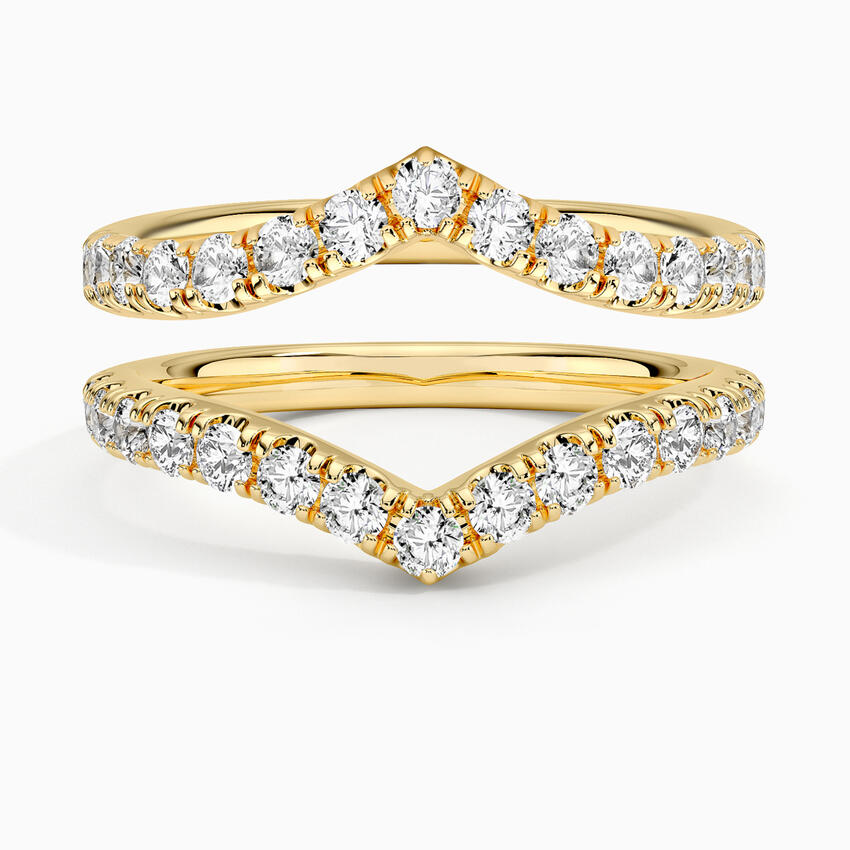 Flair Nested Lab Diamond Ring Stack (7/8 ct. tw.)