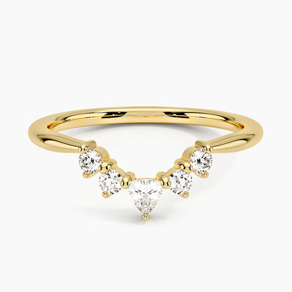 Hadley Contoured Diamond Ring