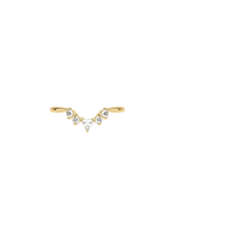 Hadley Contoured Diamond Ring