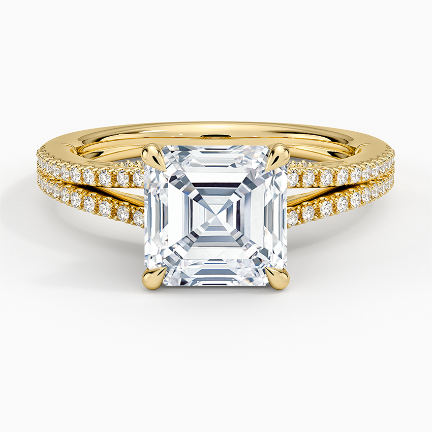Icon Diamond Ring (1/3 ct. tw.) - Asscher Cut Center Stone