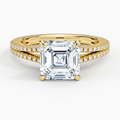 Icon Diamond Ring (1/3 ct. tw.) - Asscher Cut Center Stone